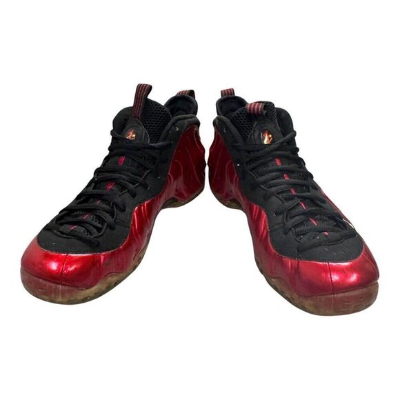 Nike Air Foamposite One Metallic Red 2012 314996-610 Black White OG Mens Size 11 - Picture 8 of 15